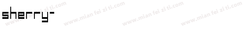sherry字体转换