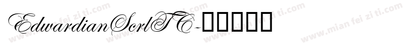 EdwardianScrlTC字体转换