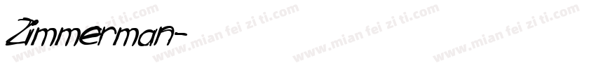 Zimmerman字体转换