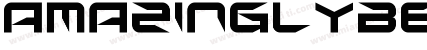 AmazinglyBeautiful-R字体转换