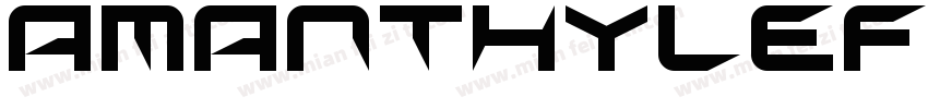 amanthylefera字体转换