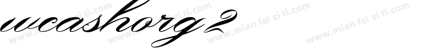 wcashorg2字体转换