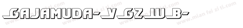 Gajamuda-VGzWB字体转换