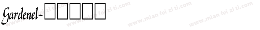 Gardenel字体转换