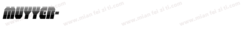 muyyer字体转换