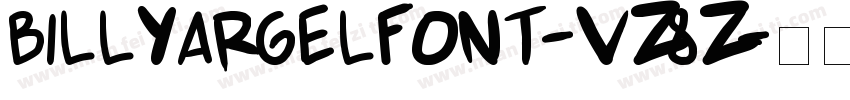 BillyArgelFont-vZ8Z字体转换