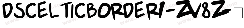 DsCelticBorder1-ZV8Z字体转换