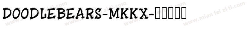 Doodlebears-mKKx字体转换