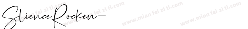 SlienceRocken字体转换