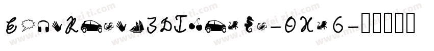 EdgeRacer3DItalic-OXl6字体转换