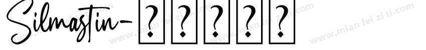 Silmastin字体转换