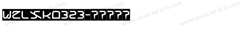 WZLXK0323字体转换