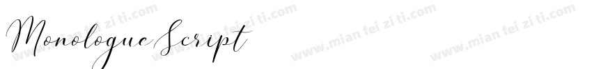 MonologueScript字体转换