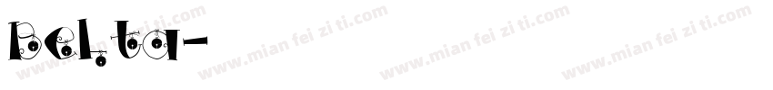 Belta字体转换