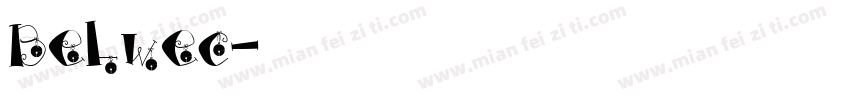 Belwec字体转换