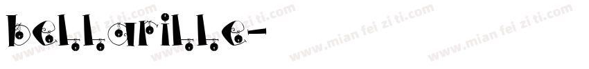 bellarille字体转换