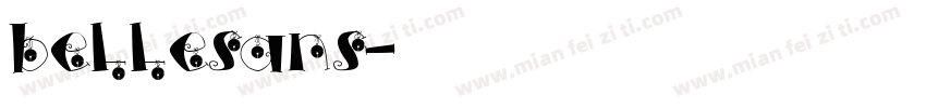 bellesans字体转换