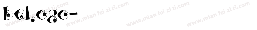 belogo字体转换