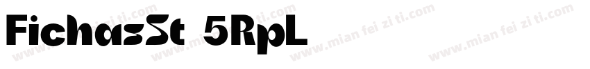 FichasSt-5RpL字体转换