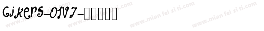 cikers-01v7字体转换