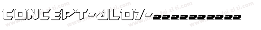 Concept-JLd7字体转换