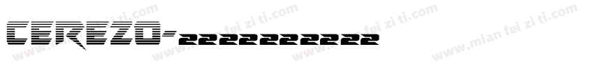 cerezo字体转换