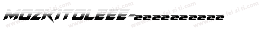 mozkitoleee字体转换