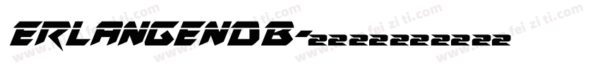 ErlangenDB字体转换