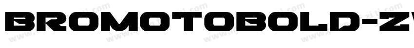 BromotoBold-zW8G字体转换