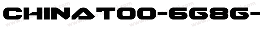 Chinatoo-6g8g字体转换