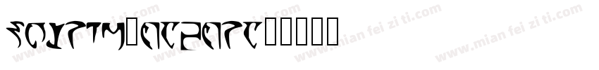 skyrim_daedra字体转换