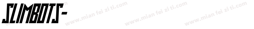 Slimbots字体转换