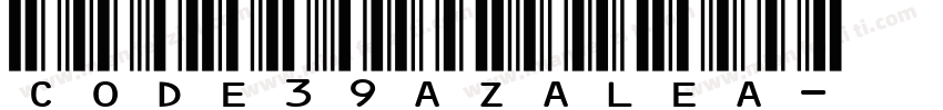 Code39Azalea手机版字体转换