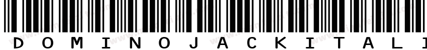 DominoJackItalicItalic-wn39字体转换
