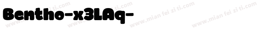Bentho-x3LAq字体转换