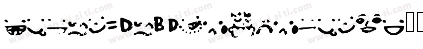 DBHelvethaicaX87BlkC字体转换