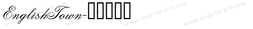 EnglishTown字体转换