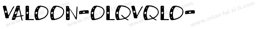 valoon-olQvQlo字体转换