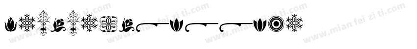 BORNROUNDEDDEMO字体转换