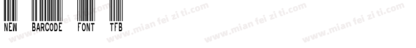 New_Barcode_Font_tfb手机版字体转换