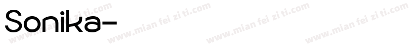 Sonika字体转换