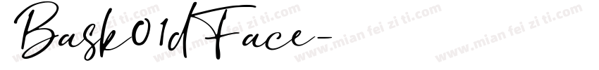 Bask01dFace字体转换