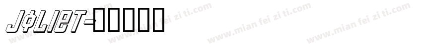 Joliet字体转换