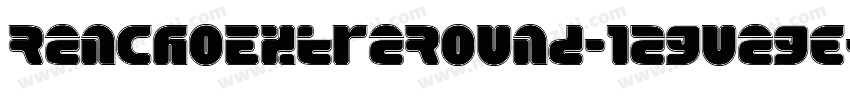 RanchoExtraRound-12guage字体转换