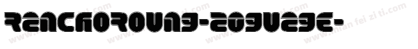 RanchoRoung-20guage字体转换