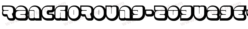 RanchoRoung-20guage字体转换