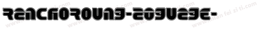 RanchoRoung-20guage字体转换