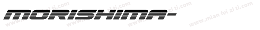 Morishima字体转换
