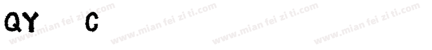 QY500C字体转换