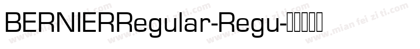 BERNIERRegular-Regu字体转换